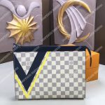 LV Pochette Voyage MM Damier Azur Canvas
