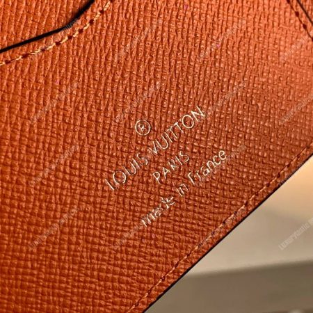 LV Passport Cover Orange - Image 6