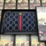Gucci GG Velvet Pouch Blue