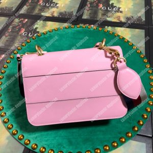 Gucci Queen Margaret Leather Bag Pink - Image 3