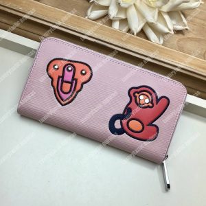 LV Special Edition Zippy Wallet Epi Leather Rose Ballerine - Image 7
