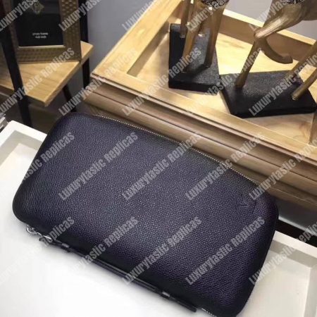 LV Taiga Organizer Atoll Wallet Black - Image 8