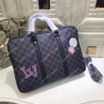 LV Porte-Documents Voyage PM Bag Damier Graphite Canvas LV League 2017