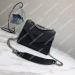 Prada Monochrome Saffiano Leather Bag Black