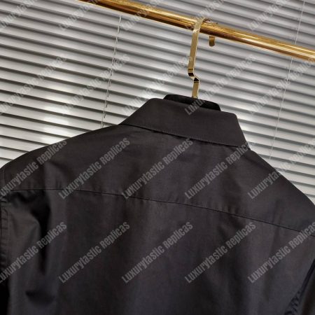 LV Louis Vuitton Staples Edition DNA Shirt Black - Image 8