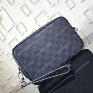 LV Kasai Clutch Damier Graphite Canvas - Image 7