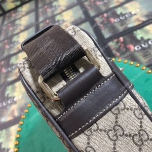 Gucci GG Supreme Canvas Messenger Bag Brown - Image 6
