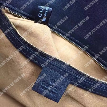 Gucci Padlock Leather Shoulder Bag Black - Image 4