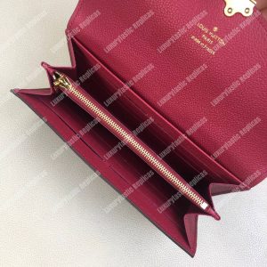 LV Clapton Wallet Damier Ebene Raisin - Image 9