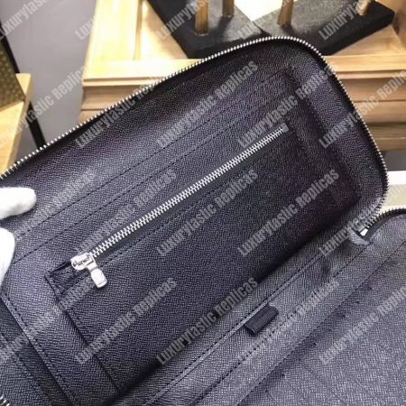 LV Taiga Organizer Atoll Wallet Black - Image 7