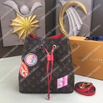 LV NéoNoé Monogram Special Edition Red