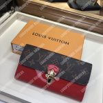 LV Cherrywood Wallet Patent Leather Red