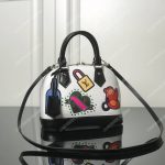 LV Alma BB Epi Leather Trunk-Maker White