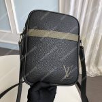 LV Danube Slim PM Black/Khaki