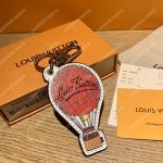 LV Damier Graphite Map Illustre Balloon Bag Charm & Key holder