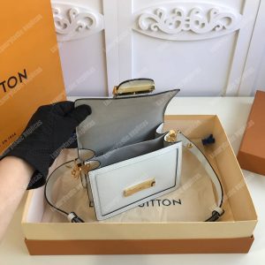 LV Dauphine MM White - Image 8