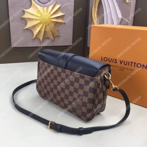 LV Clapton PM Damier Ebene Noir - Image 7