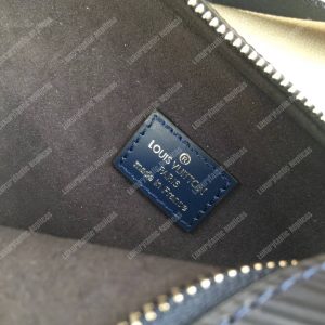 LV Geronimos Messenger Bag Epi Leather Navy Blue - Image 7