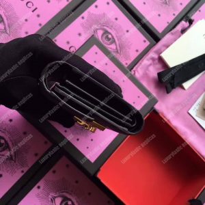 Gucci GG Padlock Wallet Black - Image 7