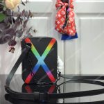 LV Abloh Danube Messenger Taiga Leather