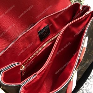 LV Georges MM Monogram Coquelicot Peche - Image 8