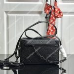 LV Mini Soft Trunk Taurillon Leather Black
