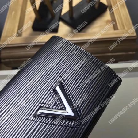 LV Twist Compact Wallet Epi Leather - Image 8