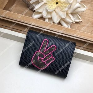 LV Special Edition Victorine Wallet Epi leather in Black - Image 3