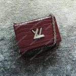 LV Twist Bag MM Crocodilien Mat