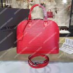 LV Alma PM Epi Leather Coquelicot