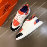 Hermes Trail Sneaker Multicolore Orange