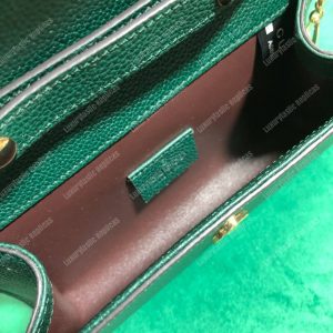 Gucci Zumi Dark Green Smooth Leather Mini Bag - Image 9