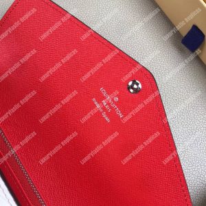 LV Sarah Wallet Epi Leather Rose Ballerine - Image 8