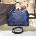 LV Alma PM Epi Leather Indigo