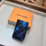 LV Pocket Organizer Damier Graphite Pixel Blue