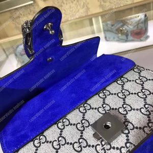 Gucci Dionysus Blue Blooms Print Mini Chain Bag - Image 6
