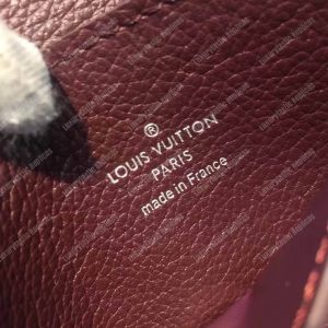LV LockMe II Compact Wallet Taurillon Leather Prune - Image 8