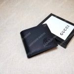 Gucci Soho Leather Bi-Fold Wallet Black