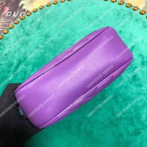 Gucci GG Marmont Matelassé Mini Bag Purple - Image 8