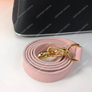 LV Capucines BB Taurillon Python Black White - Image 8