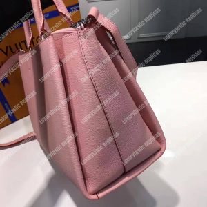 LV Lockmeto Handbag Luxury Leather Rose Poudre - Image 9