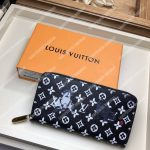 LV Zippy Wallet Catogram Dogs and Cats Black White