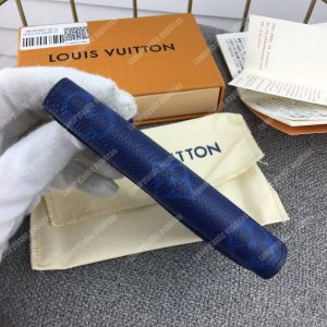 LV Pocket Organiser Taiga Monogram Cobalt - Image 6