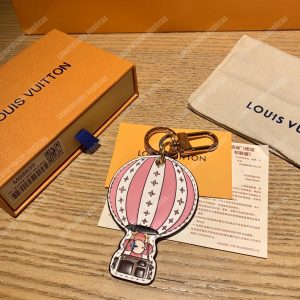 LV Vivienne Xmas Bag Charm And Key Holder Hot Air Balloon - Image 4