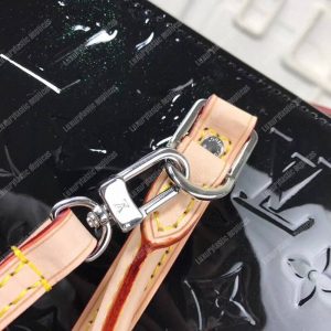 LV Monogram Vernis Neo Triangle Bag Black - Image 6