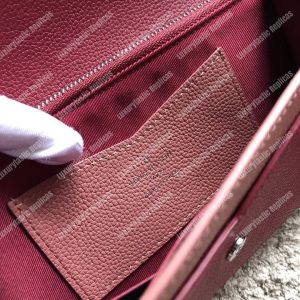 LV MyLockMe Wallet Rose Boudoir Lie de Vin - Image 10