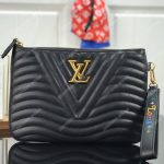 LV New Wave Zip Pochette Ecarlate red