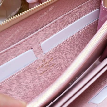 LV Zippy Wallet Monogram Multicolore Canvas (White) - Image 5