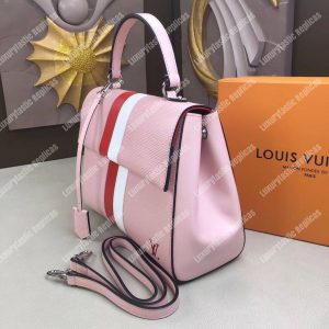 LV Cluny MM Epi Leather Rose Ballerine - Image 8