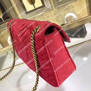 Gucci GG Marmont Medium Velvet Bag Angry Cat - Image 3